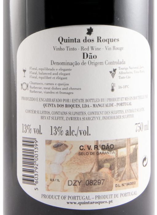 2019 Quinta dos Roques tinto