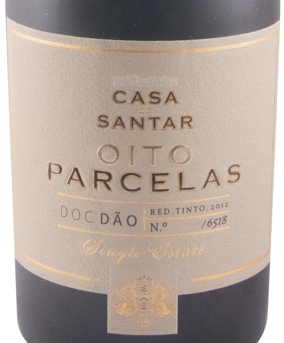 2012 Casa de Santar Oito Parcelas red