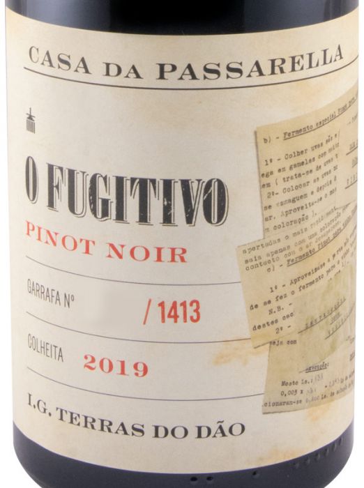 2019 Casa da Passarella O Fugitivo Pinot Noir tinto