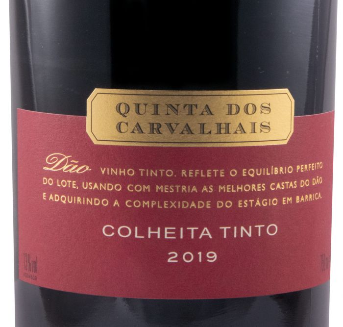 2019 Quinta dos Carvalhais Colheita red