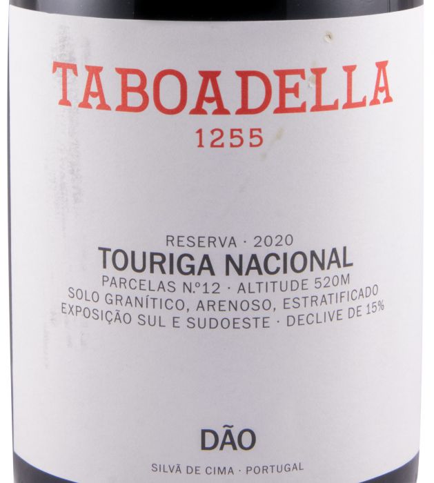 2020 Taboadella Touriga Nacional Reserva red