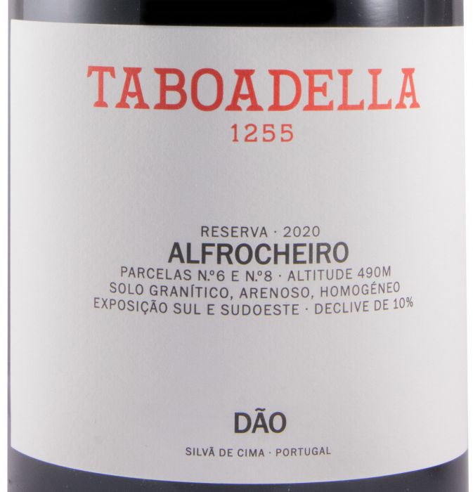 2020 Taboadella Alfrocheiro Reserva red 1.5L