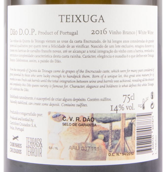 2016 Teixuga branco