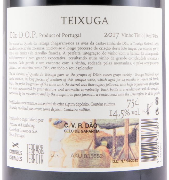 2017 Teixuga red