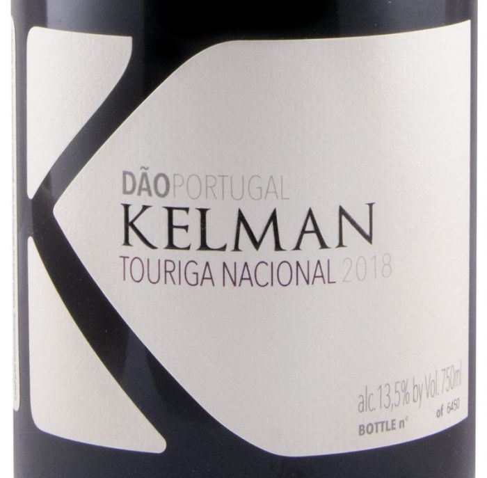 2018 Kelman Touriga Nacional red