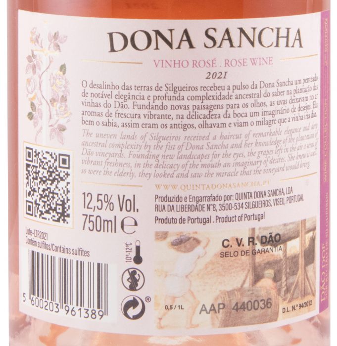 2021 Dona Sancha rosé
