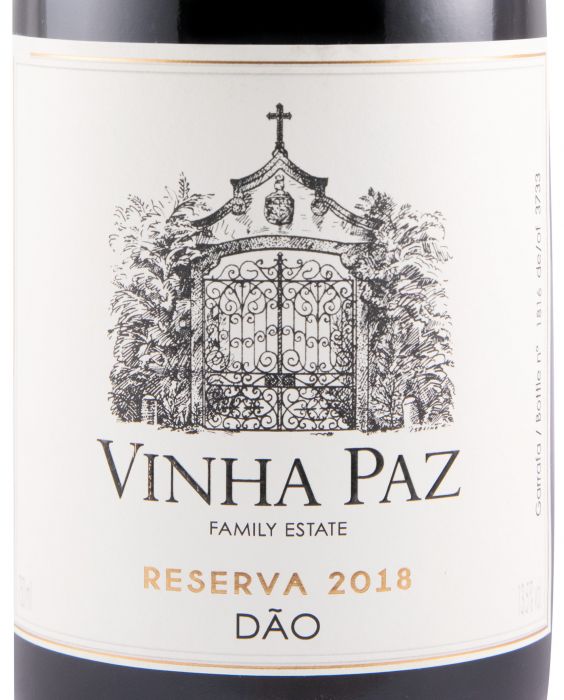 2018 Vinha Paz Reserva red