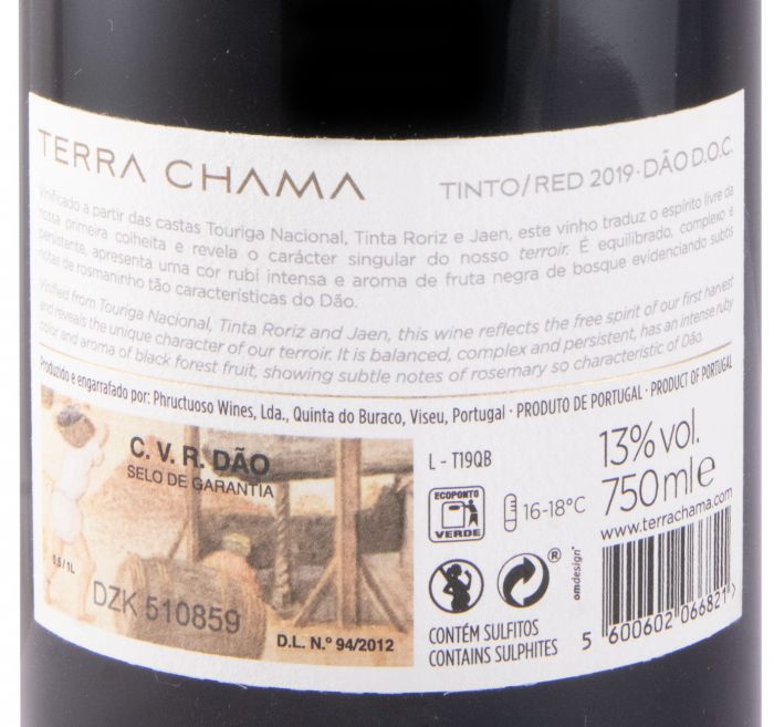 2019 Terra Chama tinto