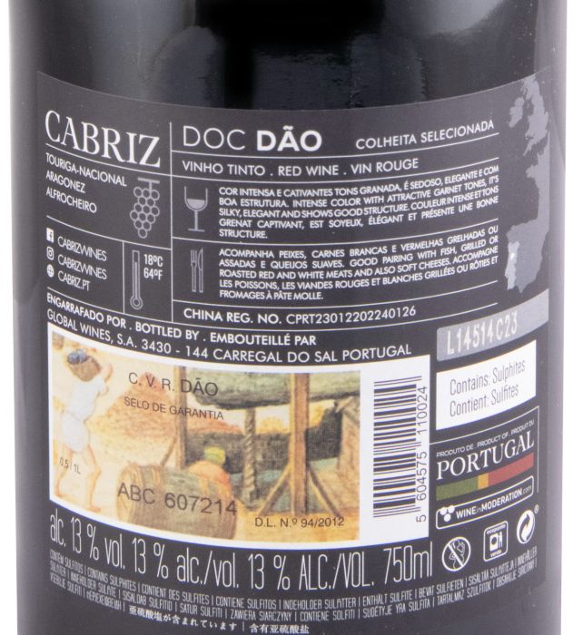 2020 Cabriz Colheita Seleccionada red