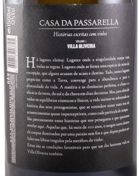 Casa da Passarella Villa Oliveira 2ª Edição 2015-2019 branco 1,5L