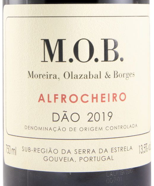 2019 Moreira, Olazabal & Borges MOB Alfrocheiro tinto