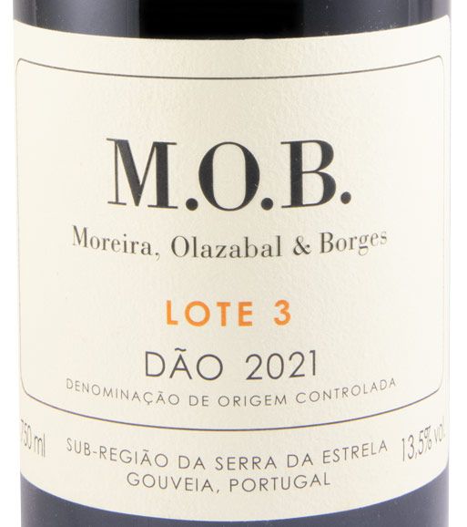 2021 Moreira, Olazabal & Borges MOB Lote 3 tinto