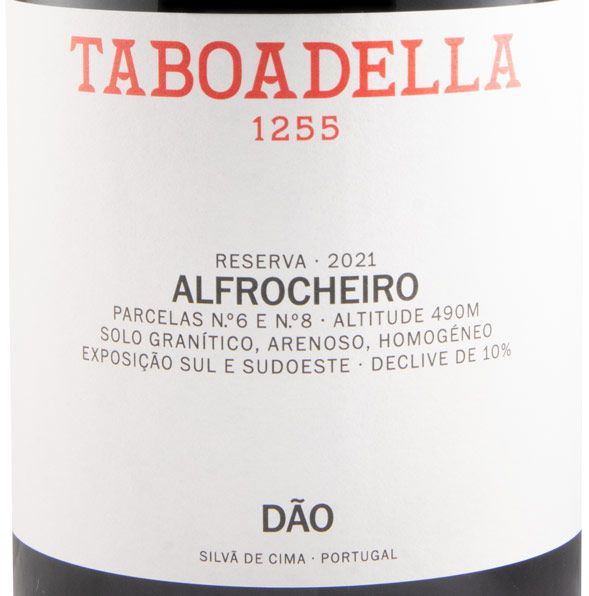 2021 Taboadella Alfrocheiro Reserva red 1.5L