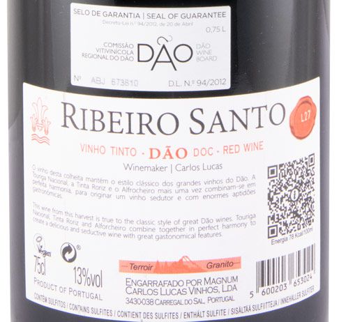 2021 Ribeiro Santo red