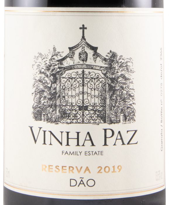 2019 Vinha Paz Reserva red
