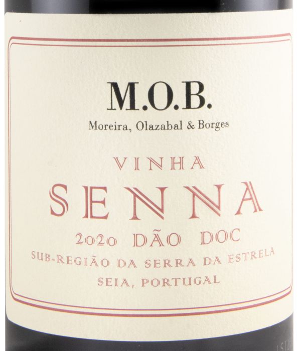 2020 Moreira, Olazabal & Borges MOB Senna tinto