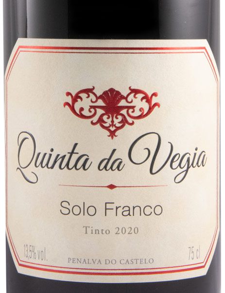 2020 Quinta da Vegia Solo Franco red