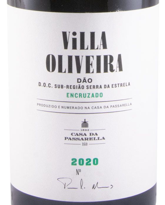 2020 Casa da Passarella Villa Oliveira Encruzado branco