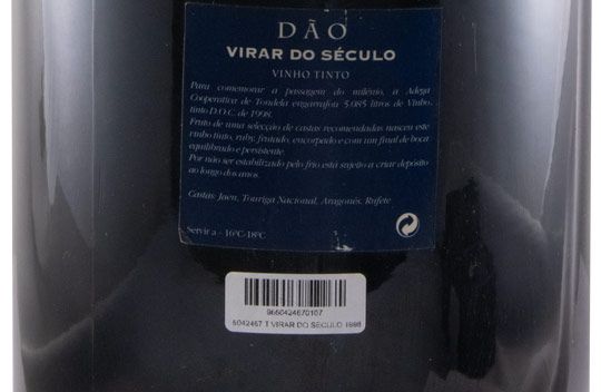 1998 Virar do Século 1999/2000 tinto 5L