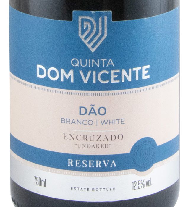2022 Dom Vicente Encruzado Unoaked Reserva branco