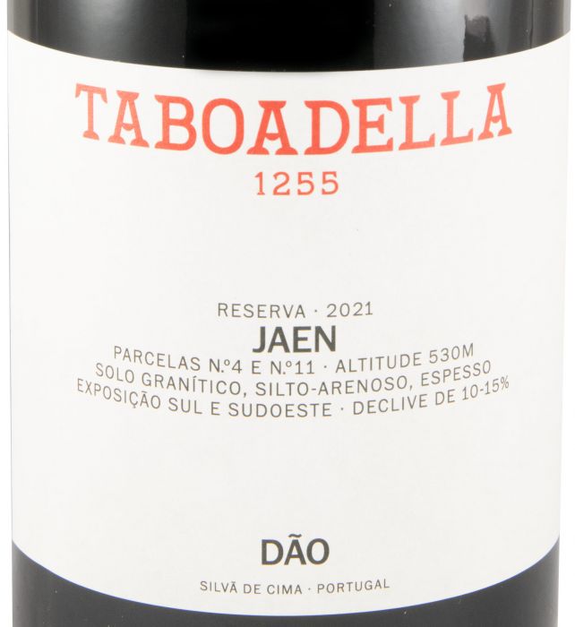 2021 Taboadella Jaen Reserva tinto 1,5L