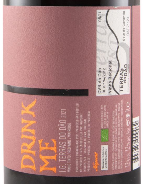 2021 Niepoort Nat Cool Dão biológico tinto 1L