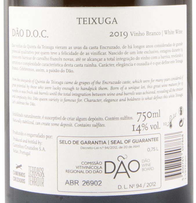 2019 Teixuga branco