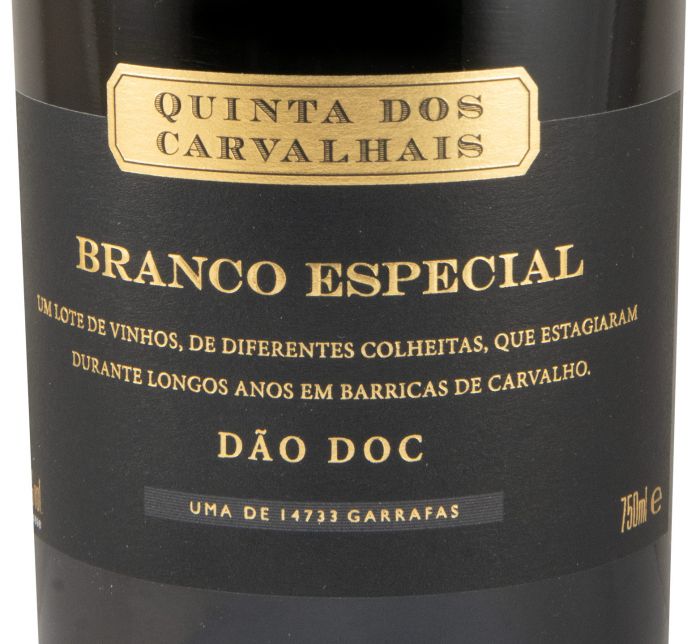 Quinta dos Carvalhais white Especial white (bottled in 2023)