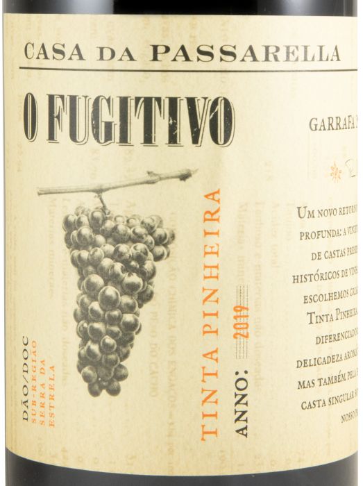 2019 Casa da Passarella O Fugitivo Tinta Pinheira tinto