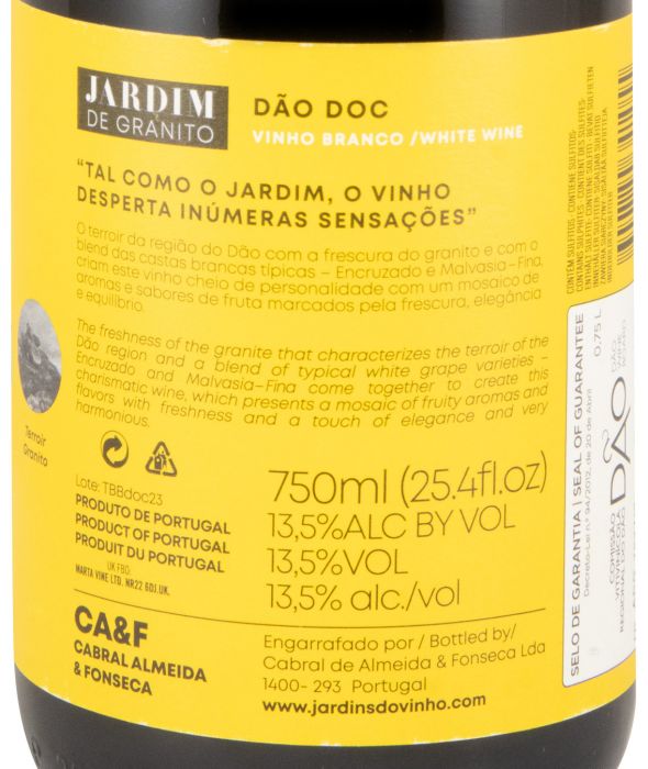 2023 Jardim de Granito Terroir Blend branco