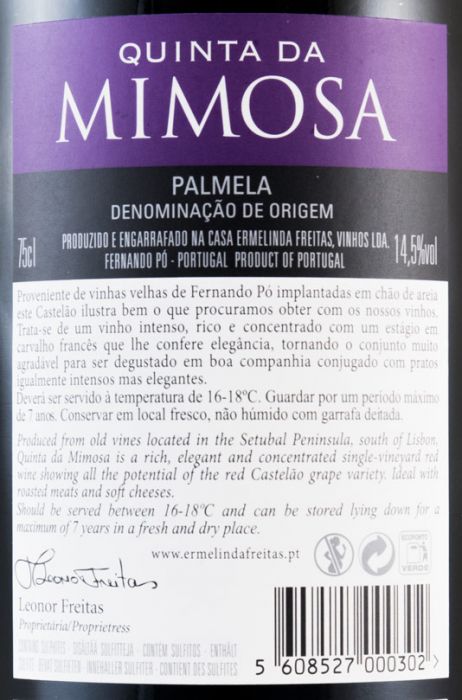2015 Quinta da Mimosa red