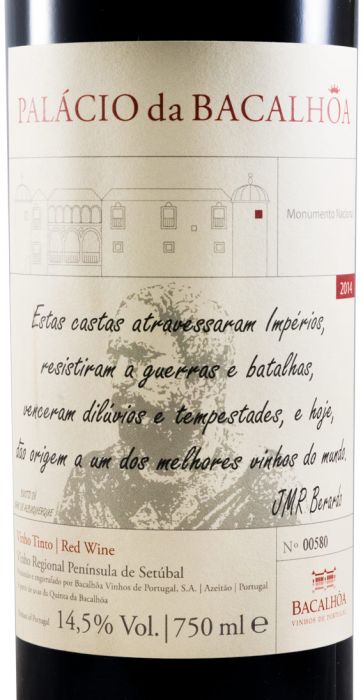 2014 Palácio da Bacalhôa tinto