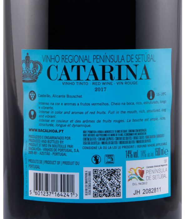 2017 Bacalhôa Catarina red 1.5L