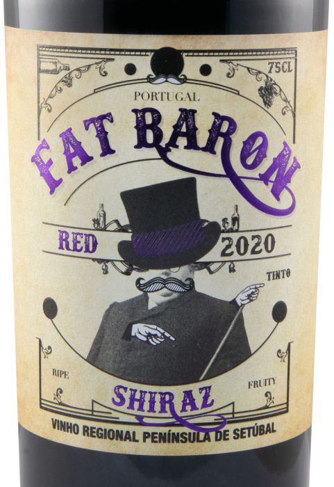 2020 Ermelinda Freitas Fat Baron Shiraz red
