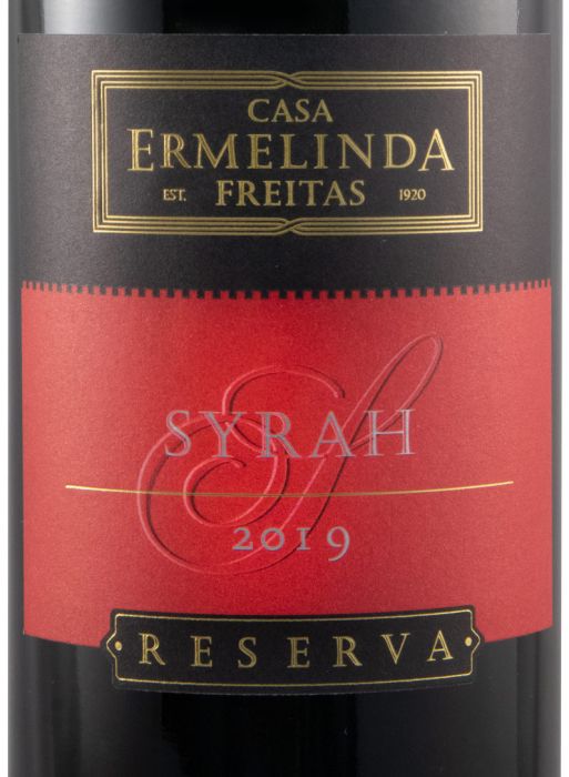 2019 Casa Ermelinda Freitas Syrah Reserva red