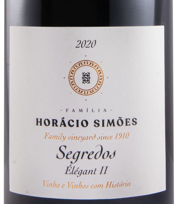 2020 Clarete Horácio Simões Segredos Élégant II red