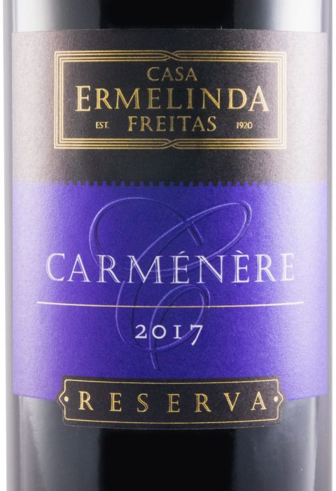 2017 Casa Ermelinda Freitas Carménère Reserva red