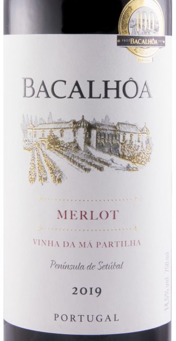 2019 Quinta da Bacalhôa Merlot tinto