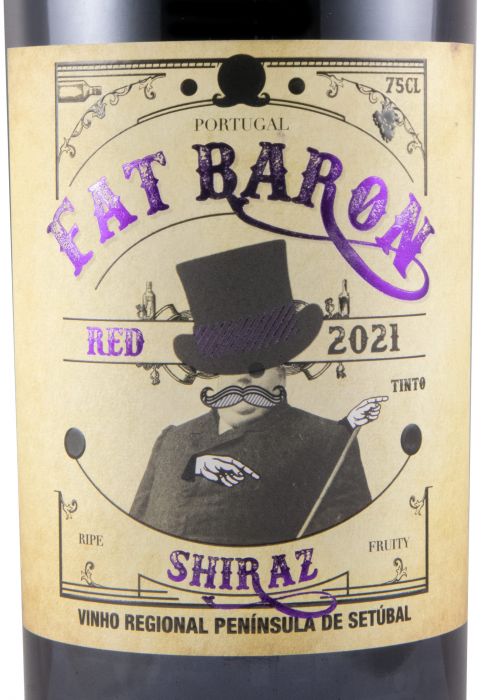 2021 Casa Ermelinda Freitas Fat Baron Shiraz red