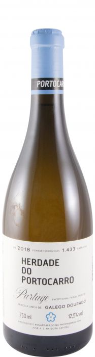 2018 Herdade do Portocarro Partage Galego Dourado branco