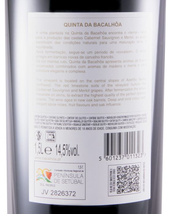 2017 Quinta da Bacalhôa tinto 1,5L