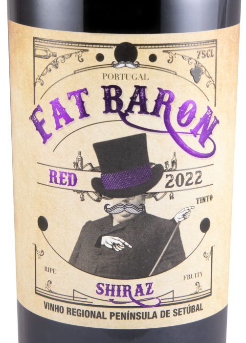2022 Casa Ermelinda Freitas Fat Baron Shiraz red