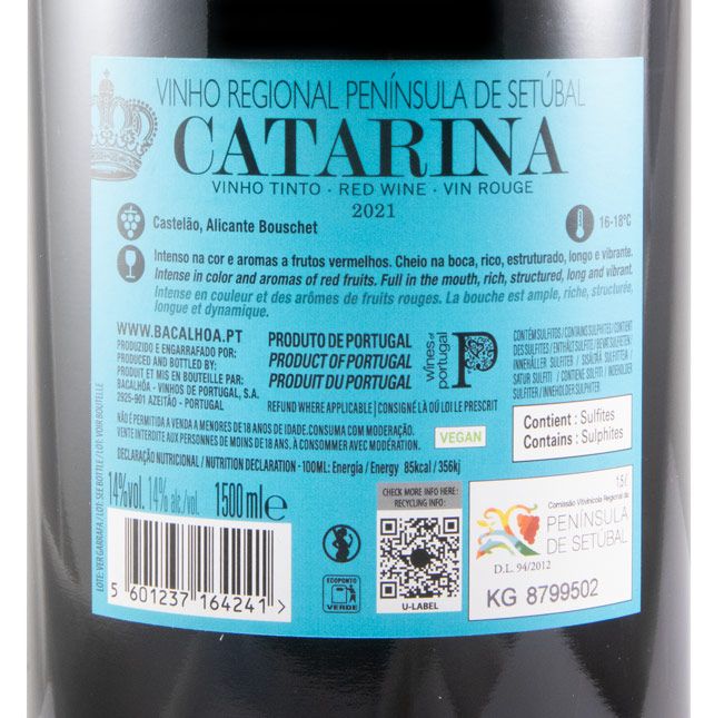 2021 Bacalhôa Catarina tinto 1,5L