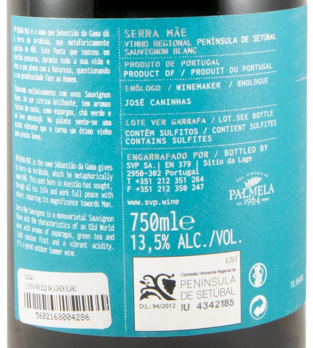 2023 Serra Mãe Sauvignon Blanc branco