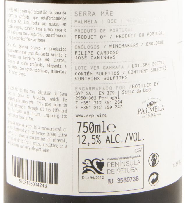 2022 Serra Mãe Reserva branco