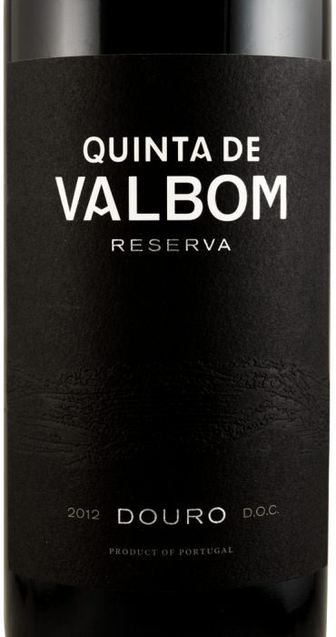 2012 Quinta de Valbom Reserva red