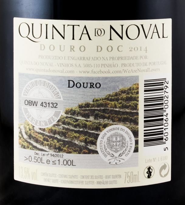 2014 Quinta do Noval red