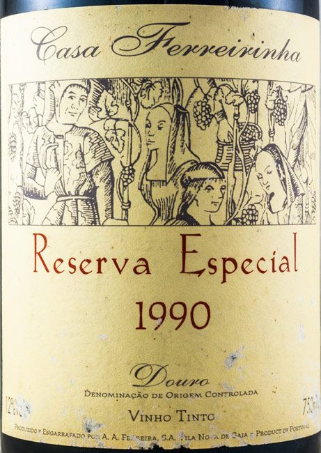 1990 Casa Ferreirinha Reserva Especial tinto