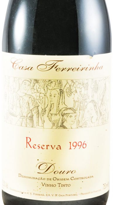 1996 Casa Ferreirinha Reserva red