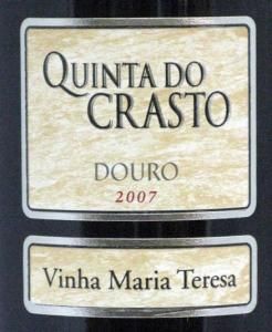 2007 Quinta do Crasto Maria Teresa red